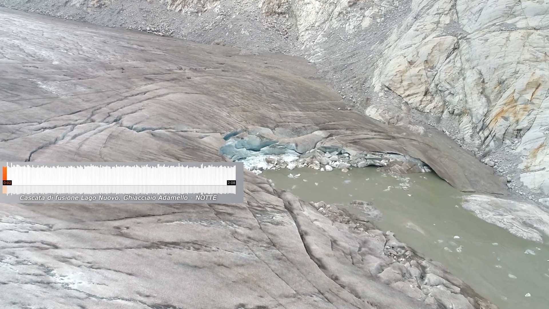 La crisi climatica nei suoni del ghiacciaio